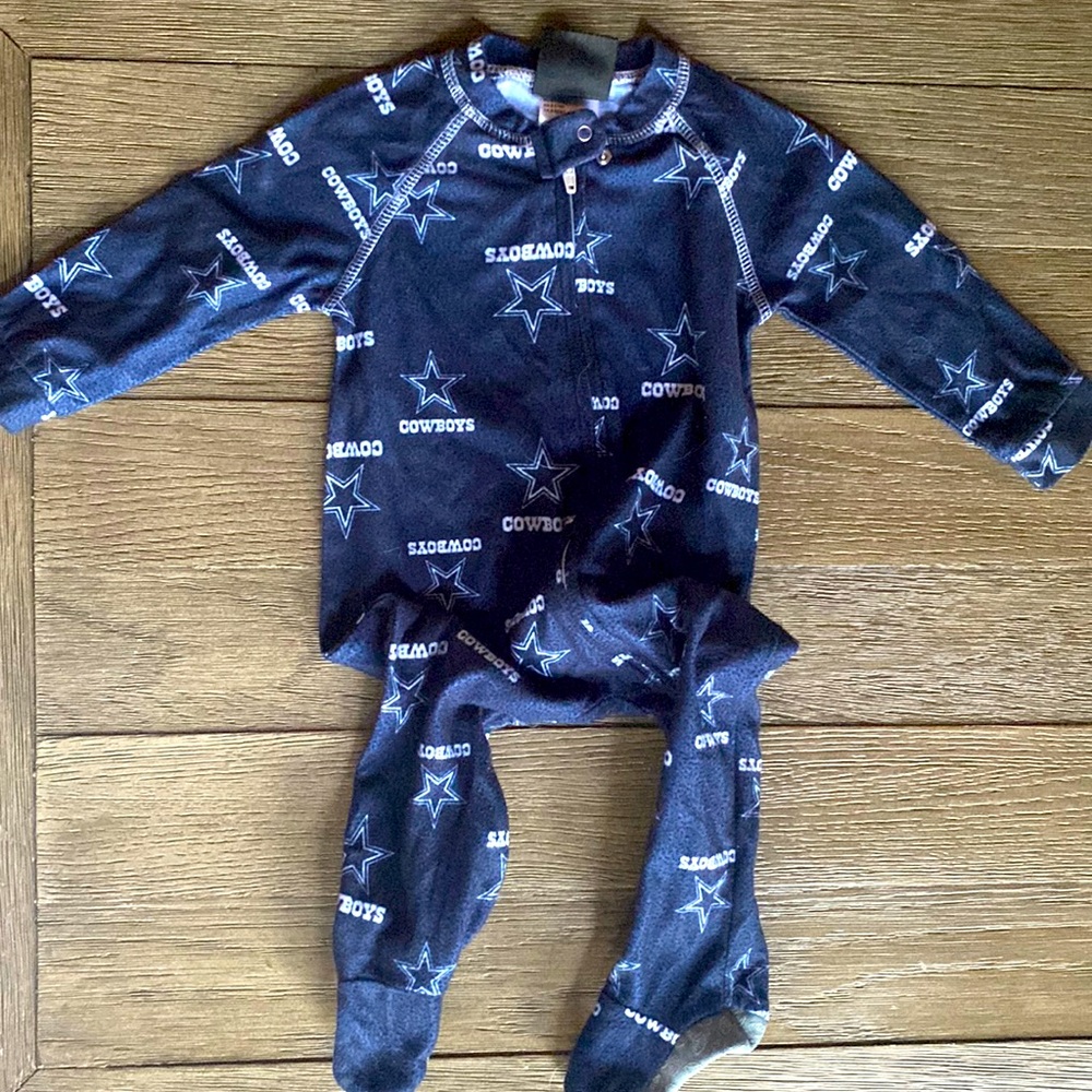 Dallas Cowboys Onesie Pajamas